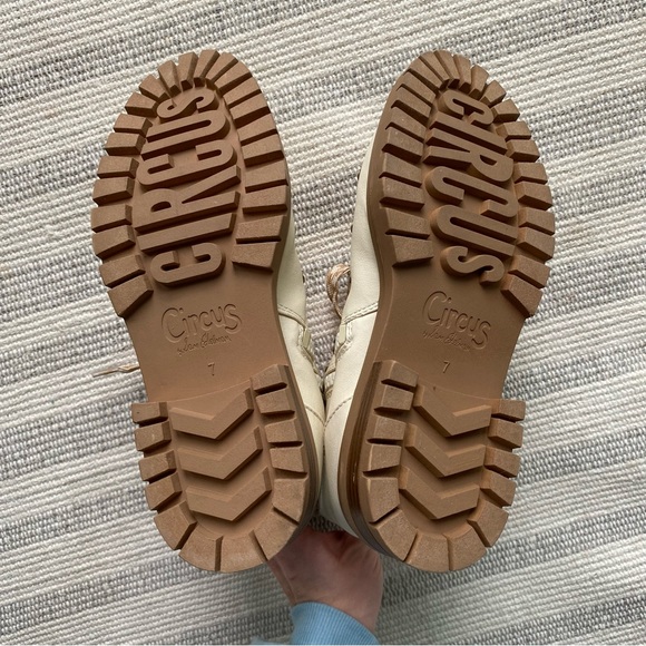 Circus By Sam Edelman Ivory Georgia Boots - Picture 11 of 15